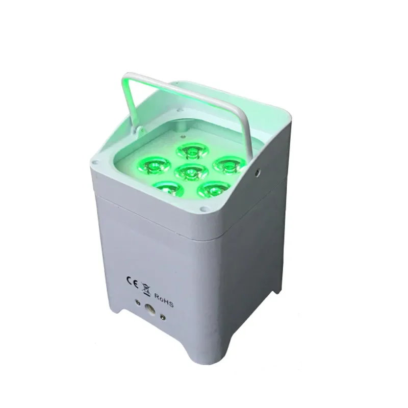 Лучшая цена!!! Умный DJ S6 светодиодный беспроводной DMX с питанием от батареи