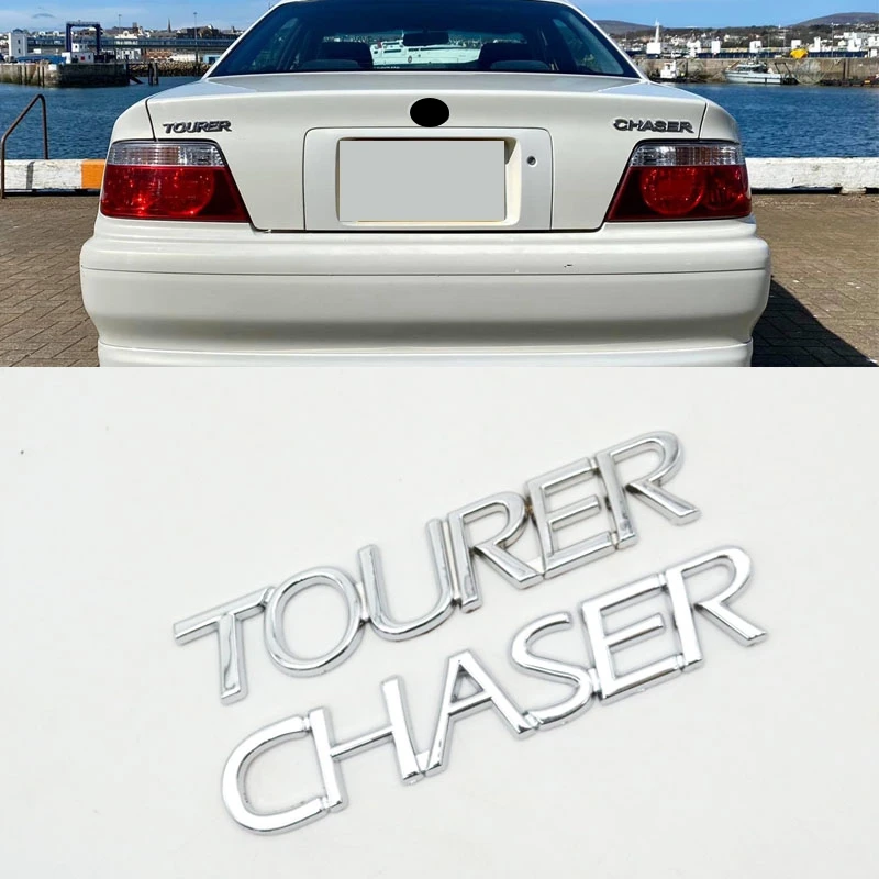 

Car Exterior Tailgate Letter Logo Emblem Rear Trunk Decoration Sticker Nameplate For Toyota Mark II 2 Jzx100 Chaser Tourer V