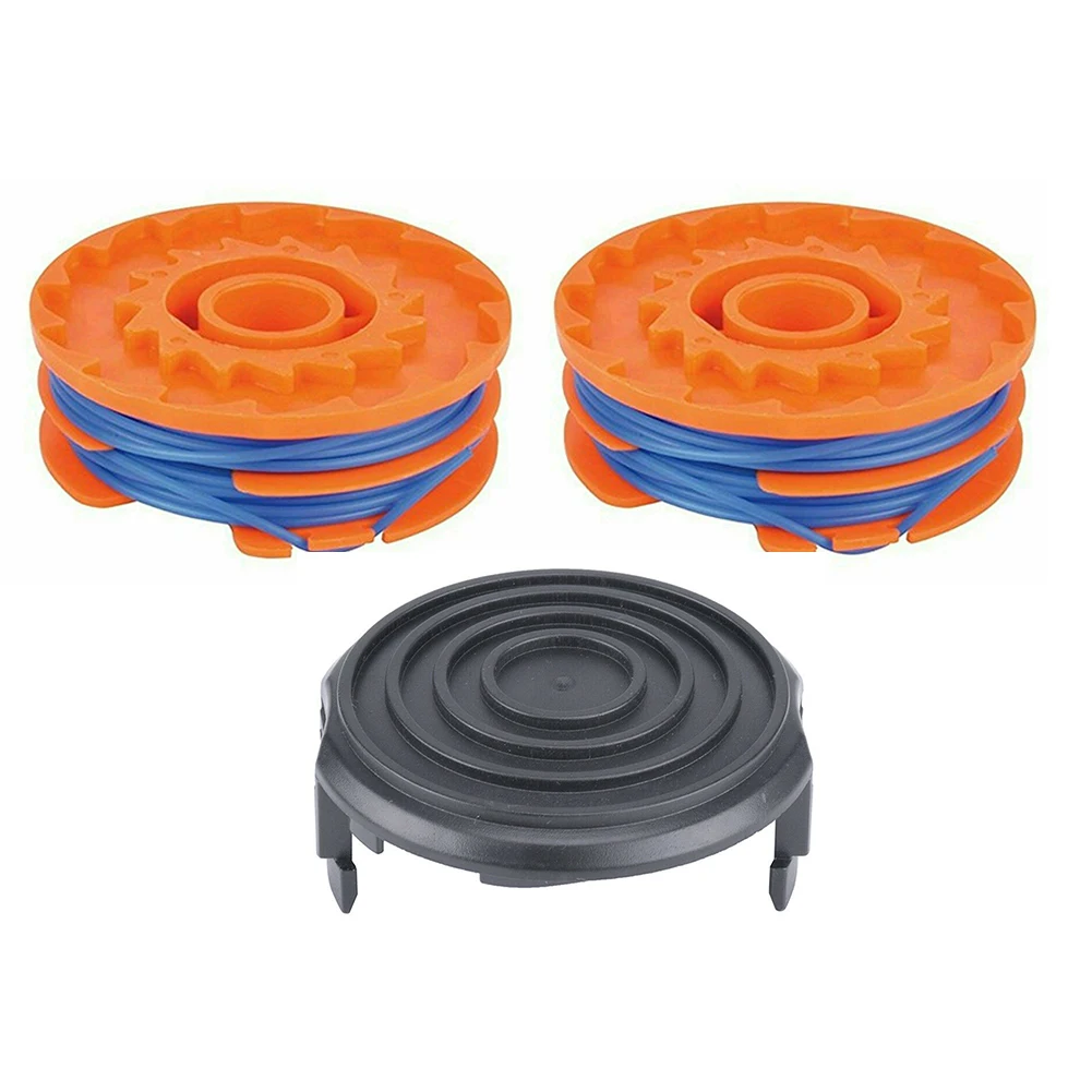 

3pcs/set Grass Trimmer Spool Line Cap Cover For Ozito LTR-529U For Worx WG119E Grass Trimmers Replacement Spool Cap Garden Tool