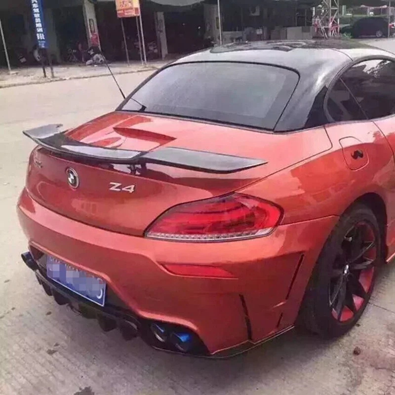 Фото Карбоновый спойлер для заднего багажника автомобиля BMW Z4 E89 2009-2013, стиль Tommykaira Rowen №2