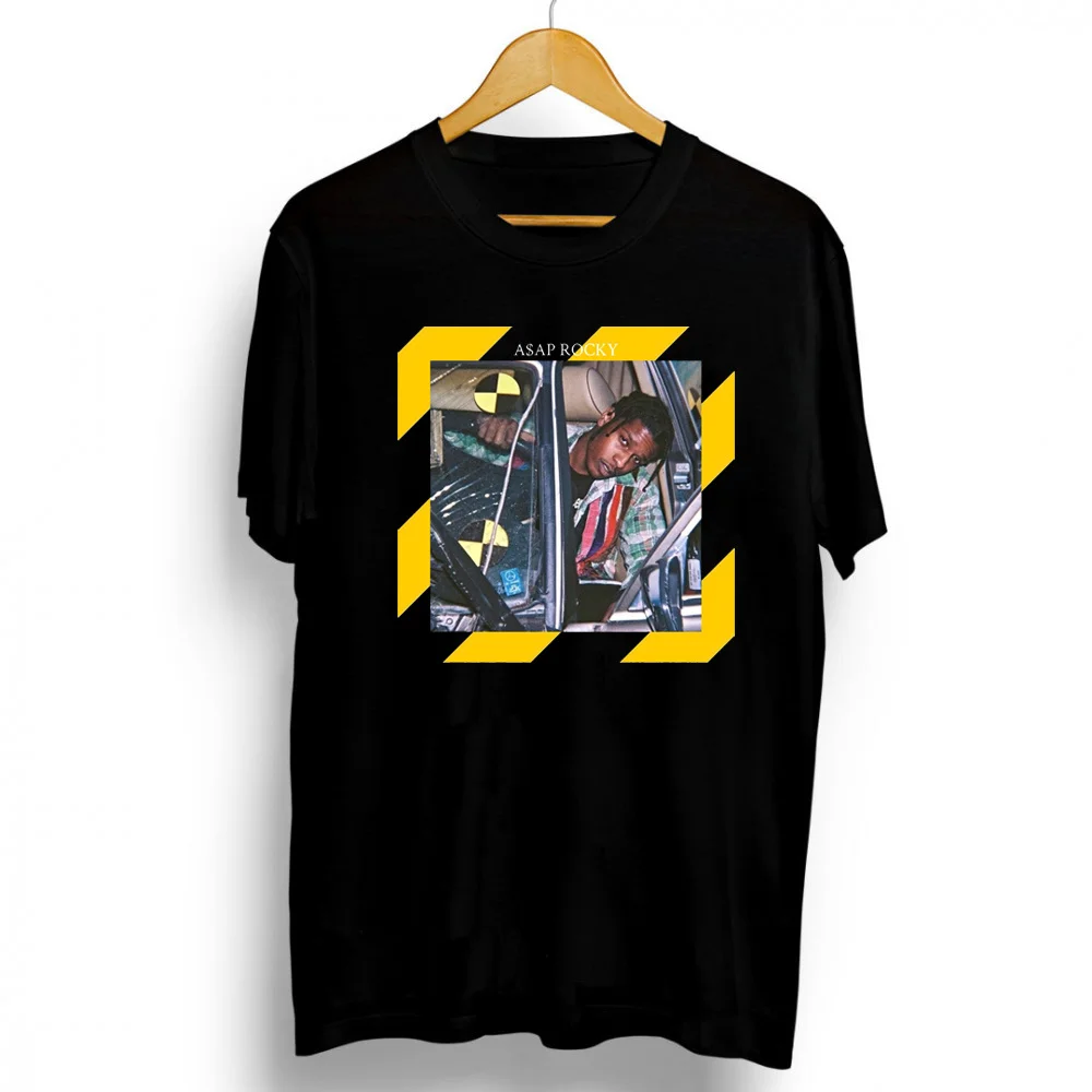 100% Cotton 2021 New Fashion Rakim Mayers Asap Rocky Rapper Teenage T shirt Man Tops Harajuku Anime Cool Women Tees Male XS-3XL images - 6