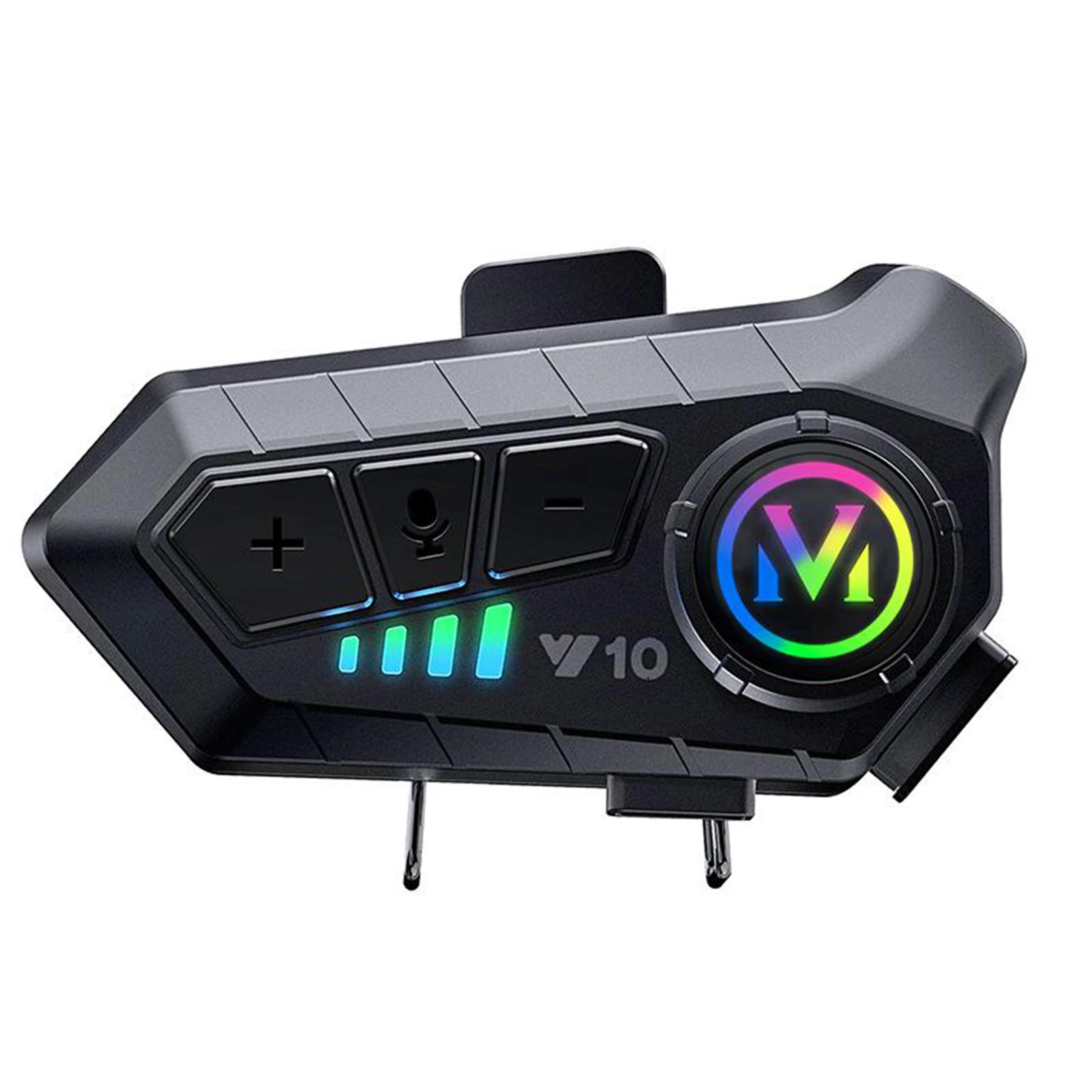 

Motorcycle Helmet BT Headset Wireless Waterproof Hands-Free Noise Cancellation BT 5.3 Intercom Supports AI Voice Assistant