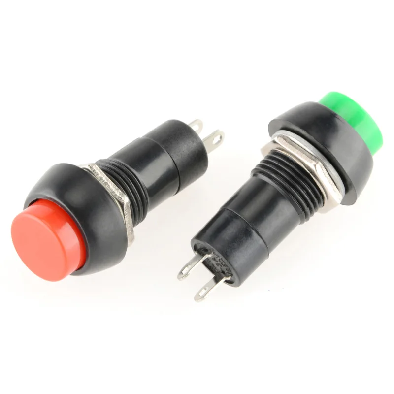

Самоблокирующиеся/Мгновенные кнопочные переключатели 12 мм выключаемый кнопочный переключатель 3A /125VAC 1.5A/250VAC