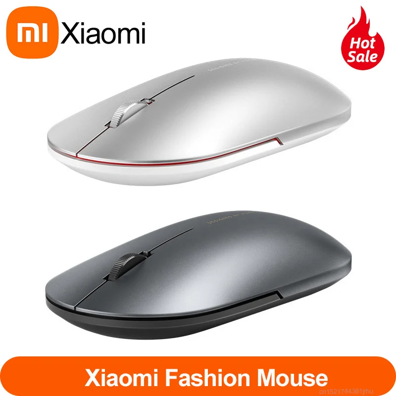 

Xiaomi Bluetooth mouse Mi fashion Wireless mouse Game Mouses 1000dpi 2.4GHz WiFi link Optical mouse Metal Portable mouse Best