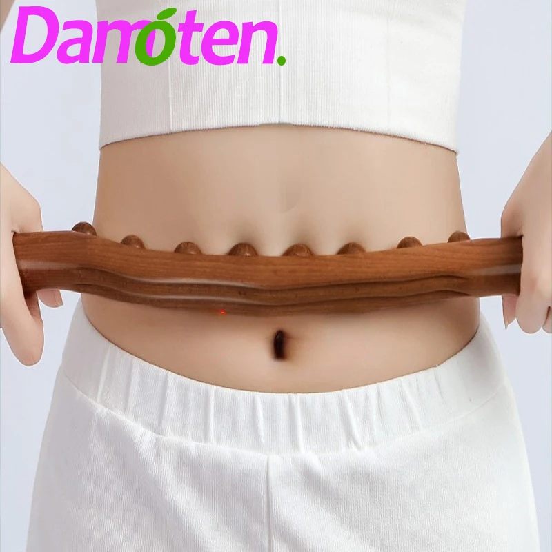 

Wooden Scraping Stick Muscle Relaxation Massage Tool for Back Shoulder Neck Waist Leg Lymphatic Drainage Guasha Massage Therapy