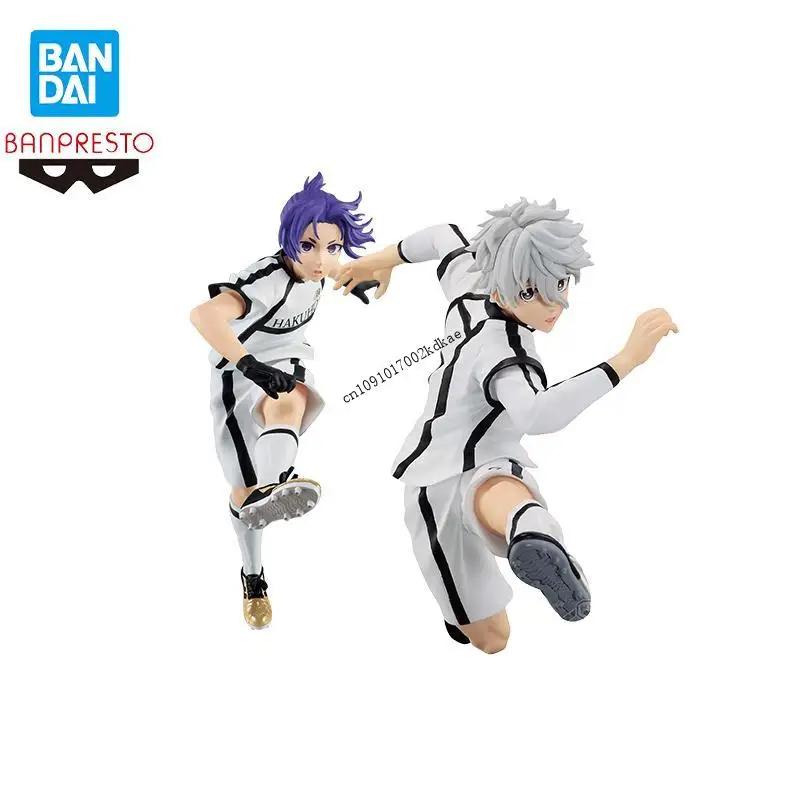 Фото В наличии Bandai Banpresto оригинальный синий замок Mikage Reo Nagi Seishiro фигурка коллекционные украшения настольные персонажи аниме подарок №1