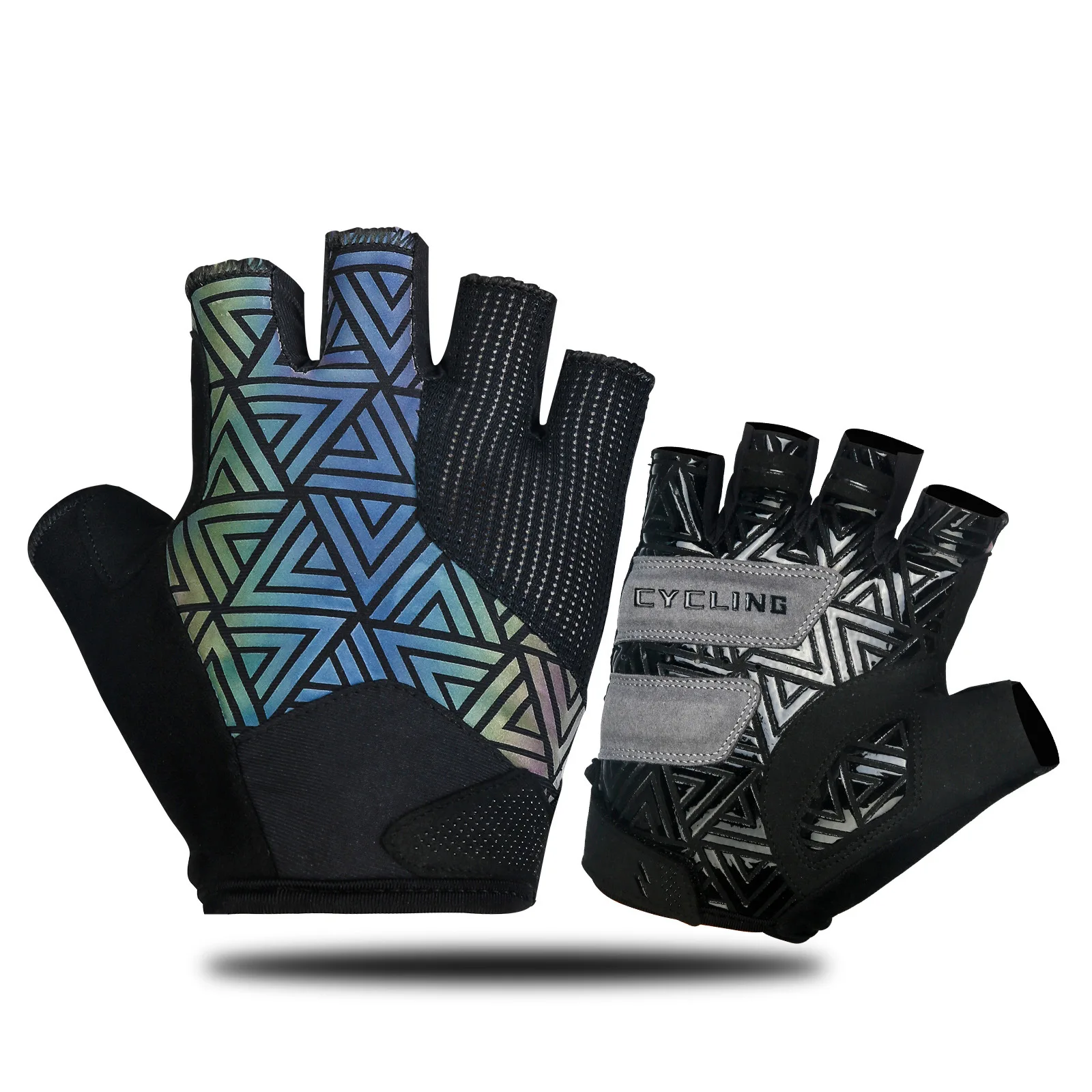 

Riding Gloves, Half Finger, Summer Road, Mountain Bike, Cycling Equipment for Men and Women, Shock Absorption and Breathability