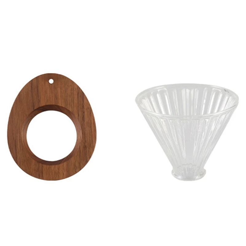 Креативный подстаканник для кофейного фильтра орехового ореха подставка с