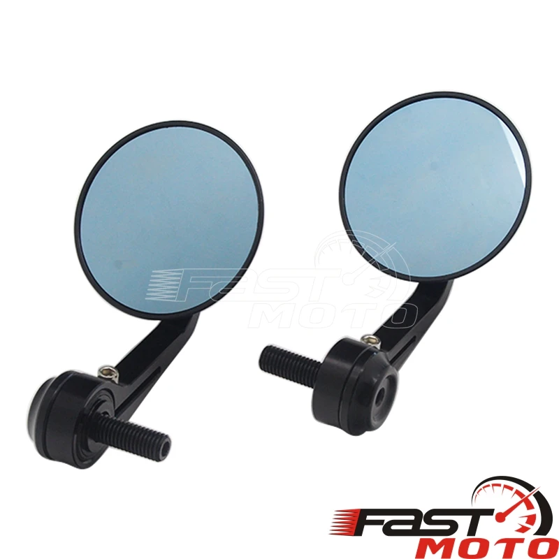 Круглые алюминиевые боковые зеркала заднего вида CNC для ручки Мотоцикла BMW S1000R