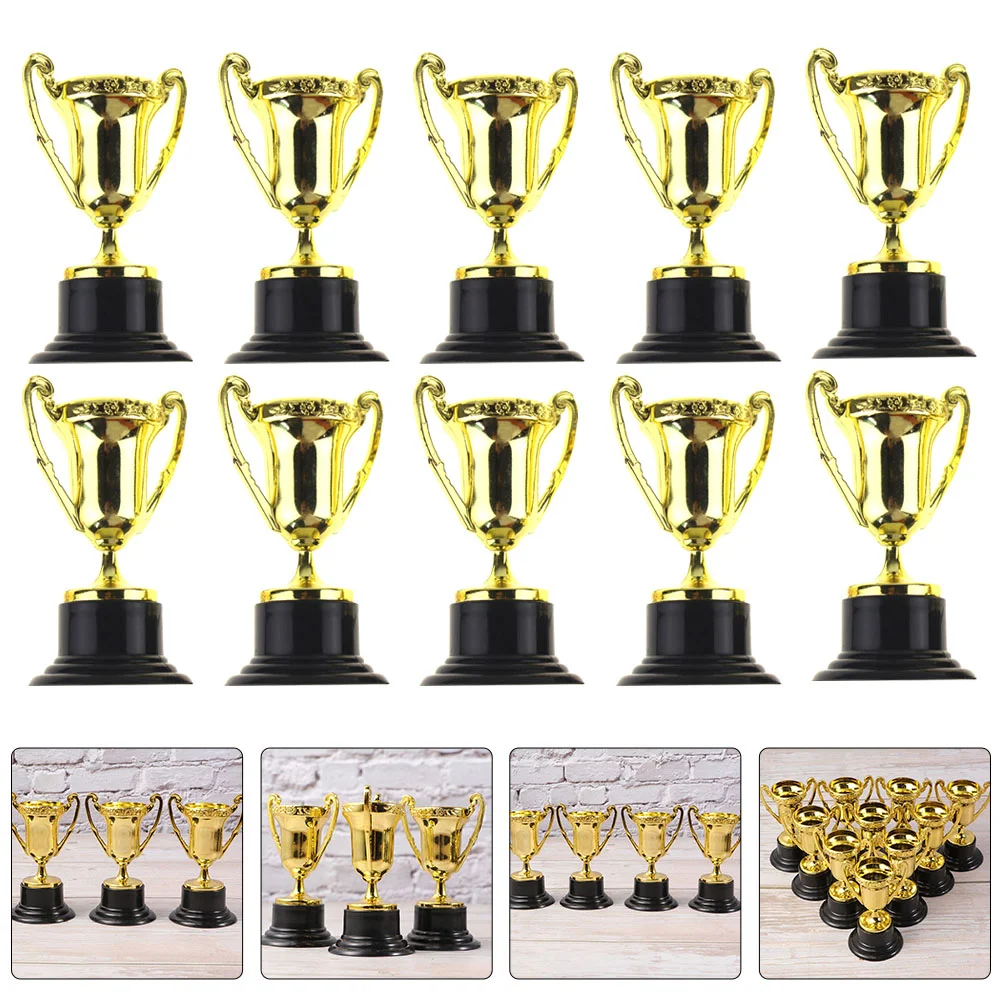 

Пластиковые мини-Кубки для трофеев, золотые награды, соревнования, призы, классные награды, церемония, приз вечерние сувениры