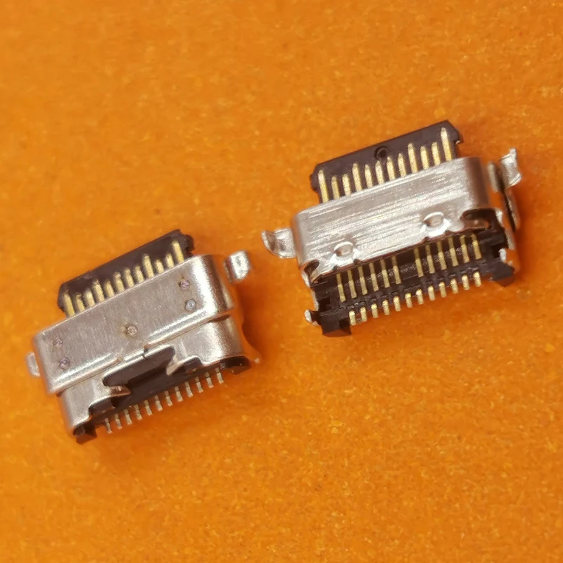 100 шт. док-порт Usb зарядное устройство разъем для зарядки для Samsung A11 A115 A115F Motorola Moto G9 Plus XT2087 G8 XT2045 G9Plus