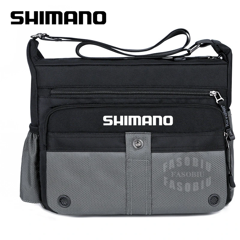 

2021SHIMANO New Men's Fishing Backpack Outdoor Waterproof Shoulder Bag Multifunctional Shoulder Bag Quality Fishing Backpack