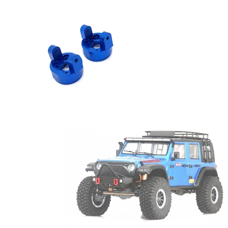 2 шт. металлический передний C-Hub Carrier Caster Block для Yikong YK4102 YK4103 YK6101 YK4082 RC Гусеничный