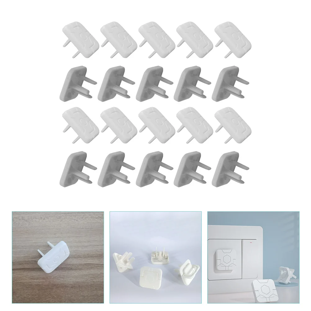 

Outlet Plug Cover 2-Prong 3-Prong Baby Safety Plug Outlet Cover Socket Protective Cover For Children Power Socket Cover