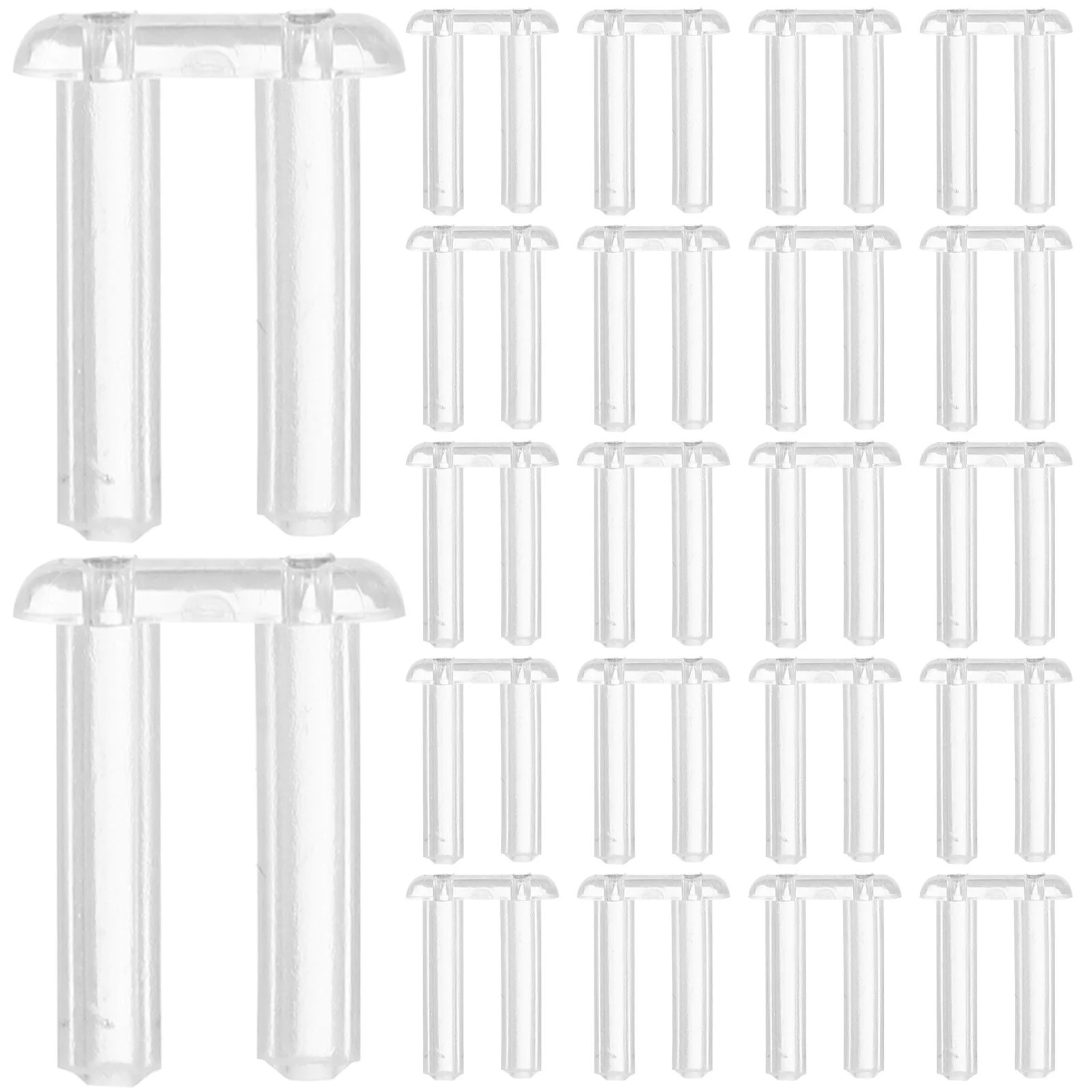 200 шт. аксессуары для очков без оправы втулка носа двойной штифт жесткие