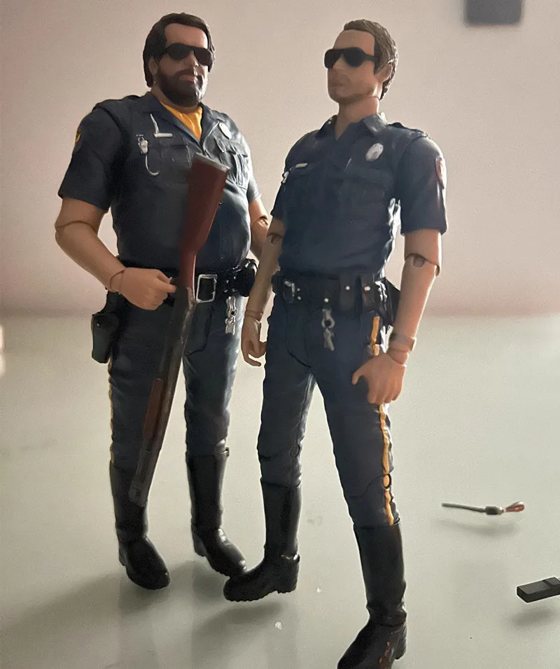 18 см мультяшная фигурка суперкопов в Майами кукла дети ПВХ Италия модель игрушки
