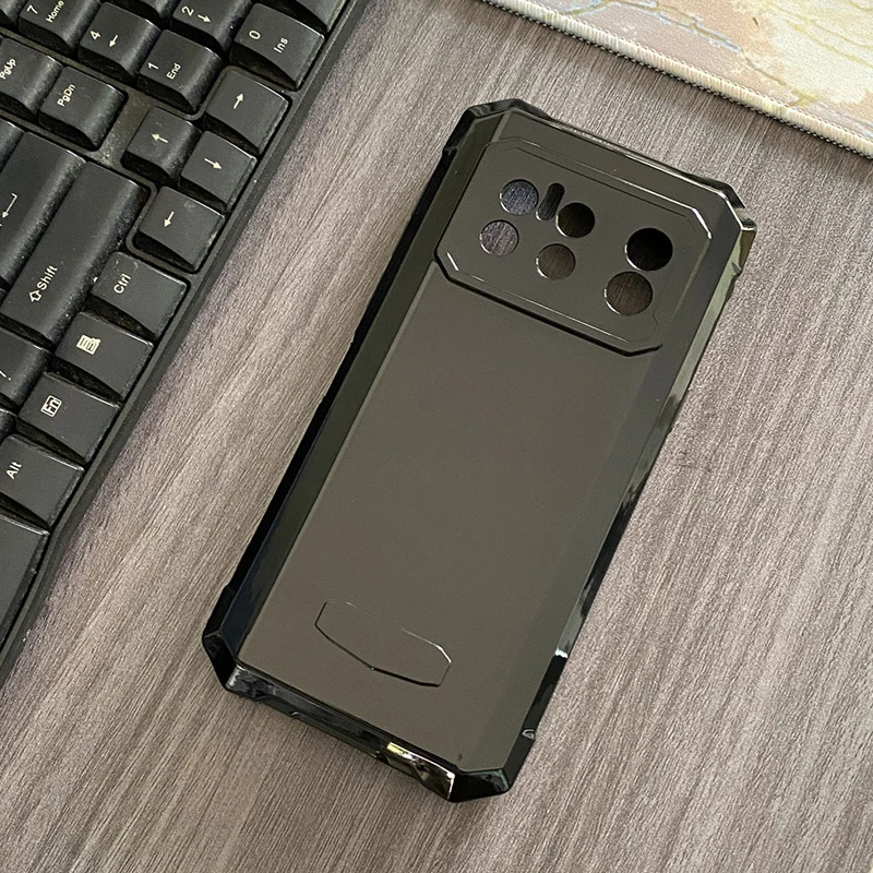 Антидетонационный мягкий чехол из ТПУ для HOTWAV Cyber 13 силиконовый Caso прозрачный