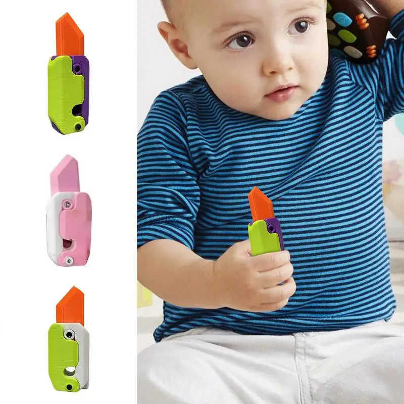 

Мультяшный дизайн моркови выдвижной резак игрушка поддельный резак реквизит волшебный трюк шутка розыгрыш игрушка для снятия стресса для детей и взрослых
