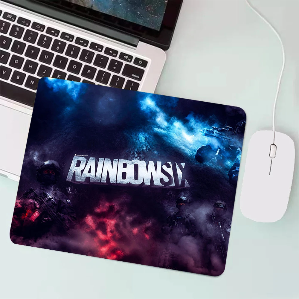 

Rainbow Six Siege Small Gaming Mouse Pad PC Gamer Keyboard Mousepad Computer Mouse Mat Laptop Carpet Anime Mause pad Desk Mat