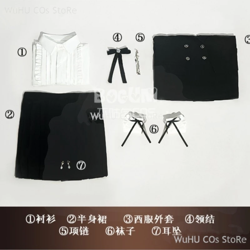 Костюм для косплея Любовь и глубокий косплей парик юбка серьги Abysswalker вечерние