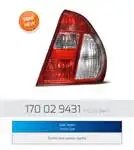 

17029441 для стоп-сигнала левого CLIO SYMBOL 00 08