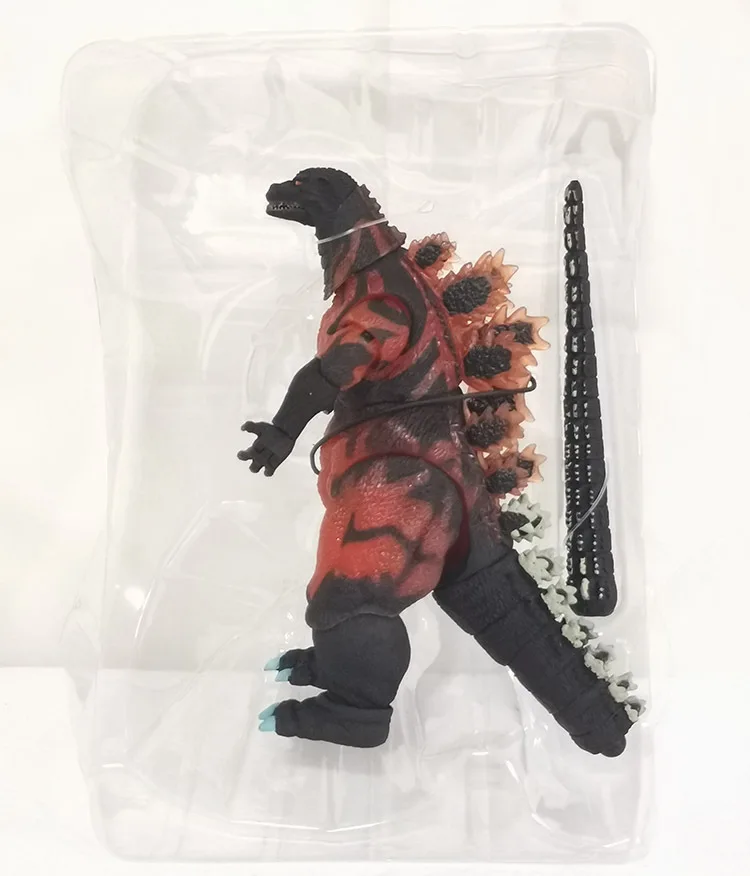 Фото NECA Film Version Red Lotus Godzilla 1995 Monster Doll SHM Monster Series PVC Action Figure New Year's Christmas Gifts 18cm №4