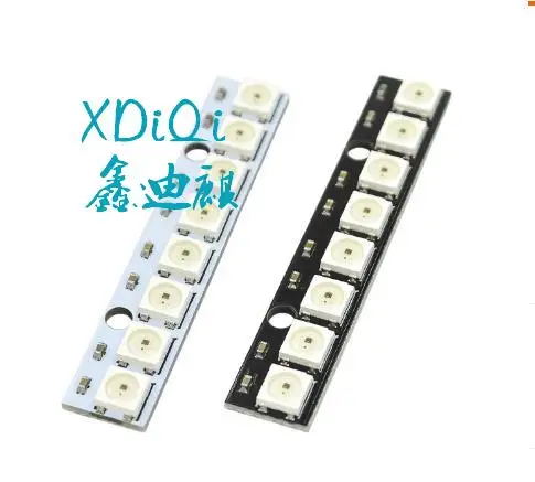 

WS2812 5050 RGB Built-in LED 8 Colorful LED Module for