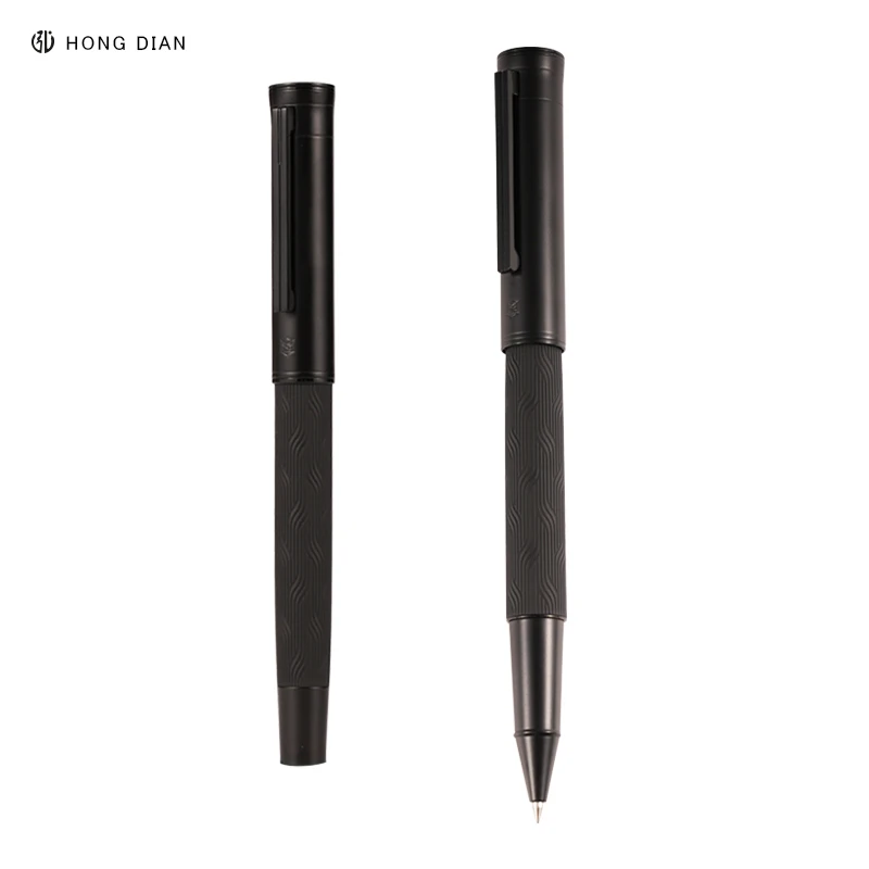 

LT Hongdian Black Forest Pro 1860, шариковая ручка с ювелирной гравировкой, винтажный дизайн, многоразовая шариковая ручка с черными чернилами