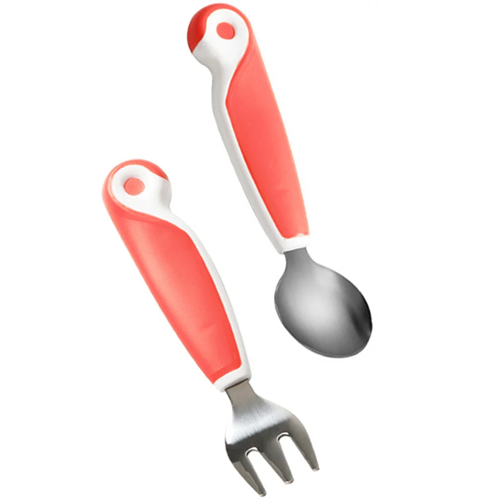 

Kids' Cutlery Tableware For Kid Kids Suits Baby Fork Spoon Kids Spoons Fork Spoon Set Stainless Steel Baby Spoon Baby stuff