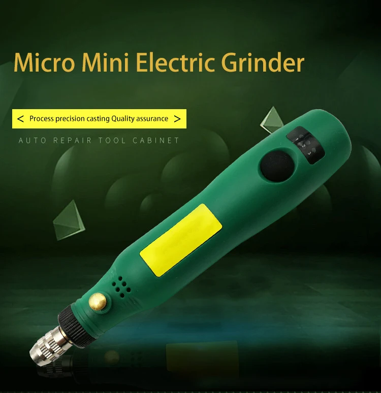 

Electric Grinder Mini Small Engraving Machine Electric Grinding Polisher Miniature Household Electric Drill Power Tools Engraver