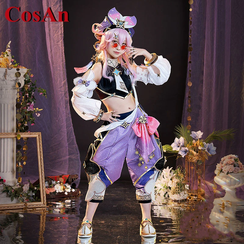 

CosAn Game Genshin Impact Dori Cosplay Costume Fashion Lovely Seweet Uniforms Activity Party Role Play Clothing