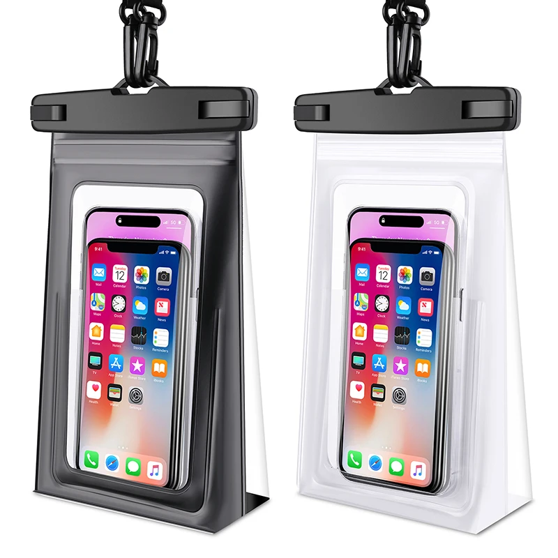 

HAISSKY Large Capacity Waterproof Phone Bag Case For iPhone 14 13 12 11 Pro Max 14 Plus Swimming Surfing Storage Dry Bags Pouch