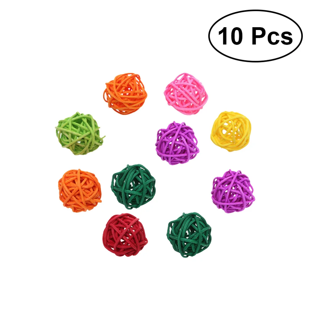 

Parrot Rattan Balls Bird Parrot Cockatiel Bird Chewing Parrot Parrot Chew