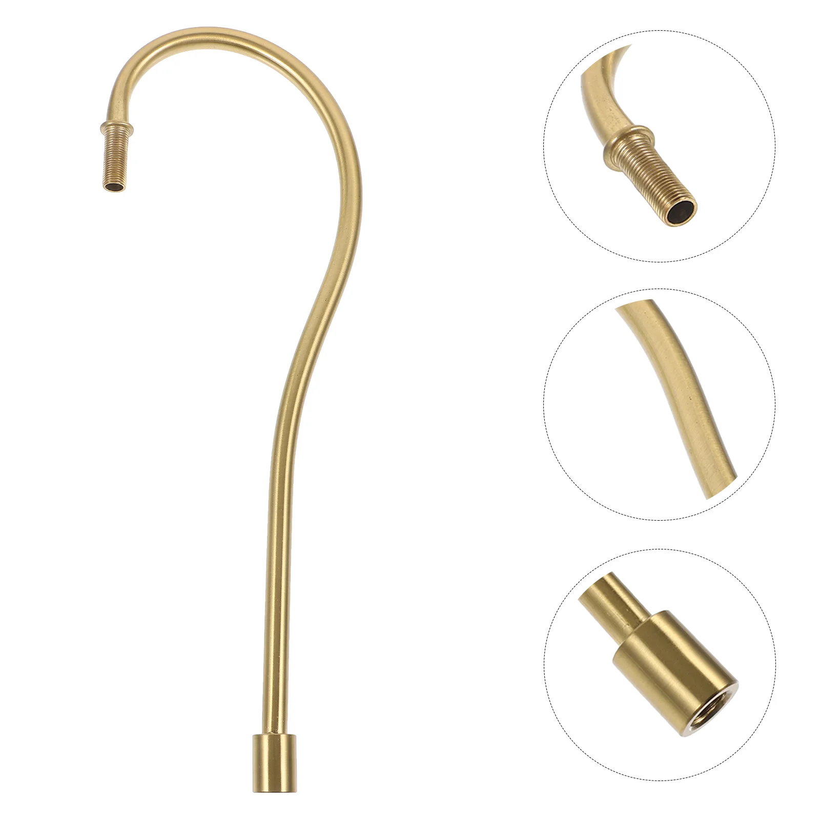 

Lighting Fixture Downrod Lamp Making Stem Curved Accessory For Table Lamp Repair
