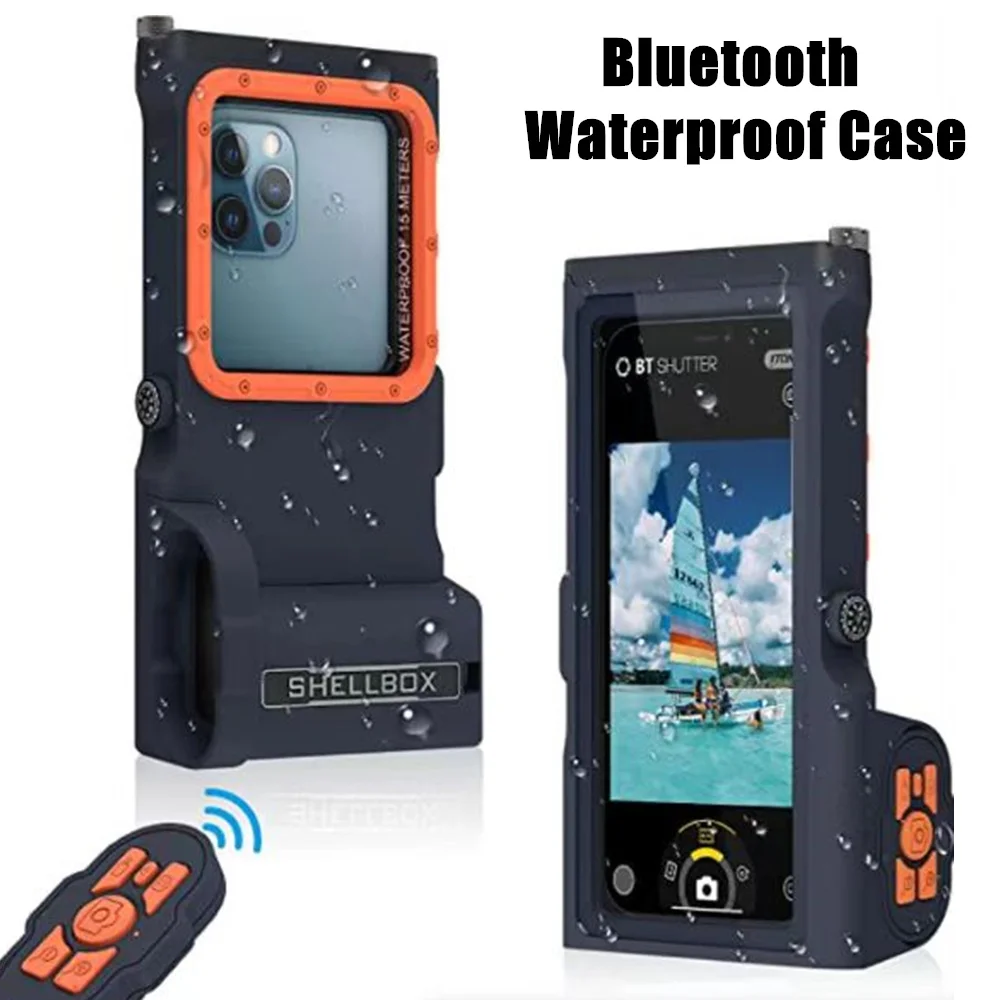 Universal Professional Diving Phone Cases For iPhone 14 13 Pro Max Xiaomi 15M Waterproof Depth Cover For Samsung S21 S22 Ultra