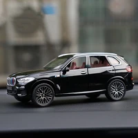 132 alloy die cast bmw x5 suv model car high simulation sound light pull back door open vehicle for children gifts toys