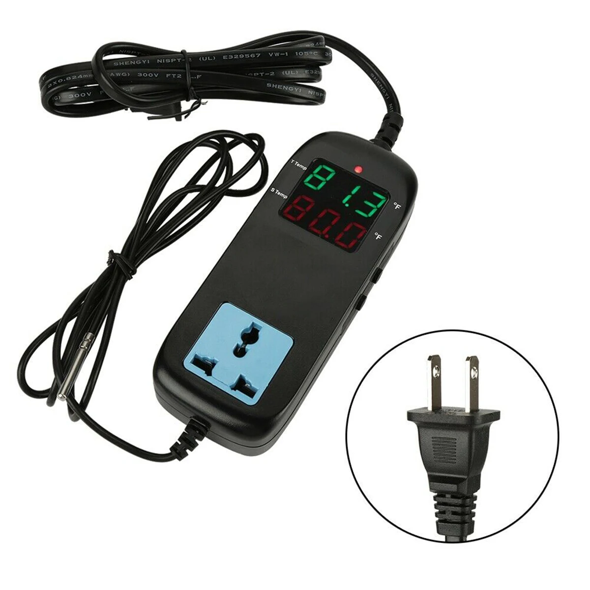 

Digital Temperature Controller Electronic Intelligent Thermostat AC 90V-250V Digital Digital