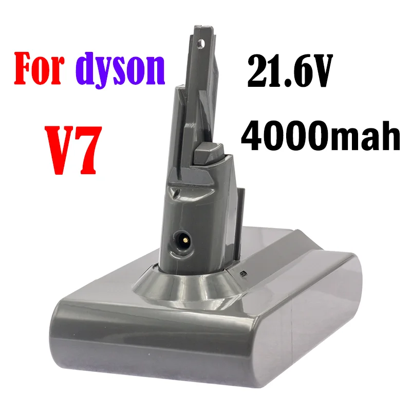 

4000mAh 21.6V For Dyson V7 Motorhead Animal Trigger HEPA Car+Boat Absolute V7 Replacement Battery Handheld Vacuum Cleaners L50