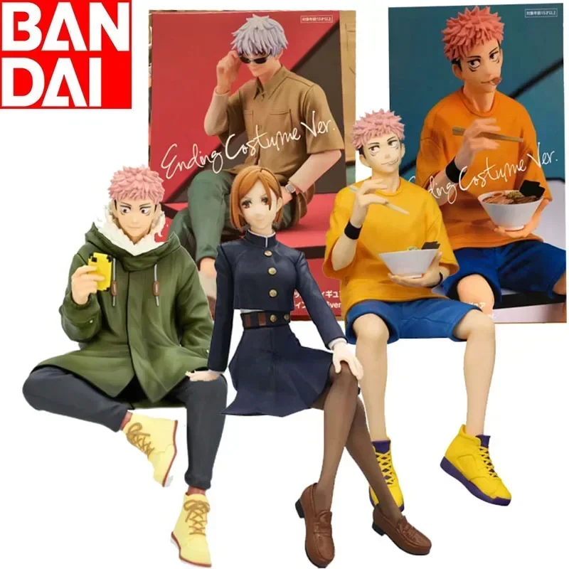 

Original Furyu Sega Jujutsu Kaisen Yuji Itadori Satoru Gojo Kugisaki Nobara Noodles Stopper Figure Anime Action Toys Kids Gifts