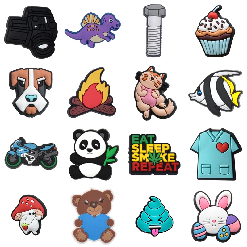 

Set Jeans Women Charm Boy Gifts Packs Girl Men Wholesale Bulk Shoes Accessories Shoe Charms Decorations for Crocs Para Pins Kids