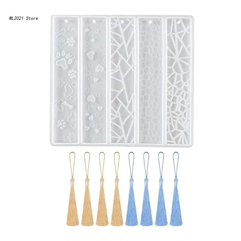 

Полимерные формы с кисточкой в комплекте, силиконовые формы в форме лапы и сердца