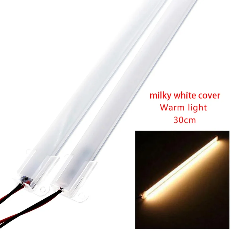 

Портативная светодиодная лента 30/40 см теплый/холодный белый 72 светодиода 220В