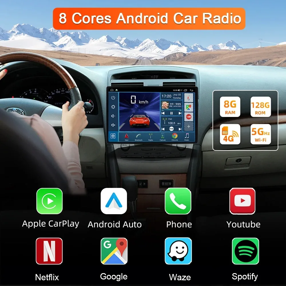 Автомагнитола для Skoda Octavia 2007 2008 2009 2010 2011- 2014 мультимедийный проигрыватель на Android