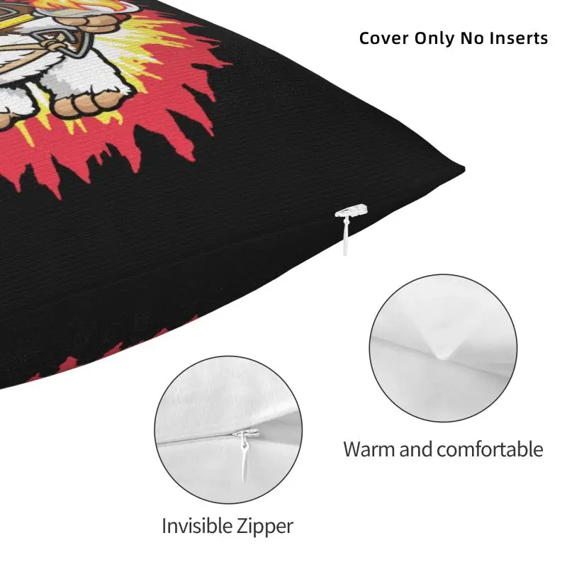 Наволочка Gremlins домашняя декоративная подушка с изображением монстра Mogwai в стиле