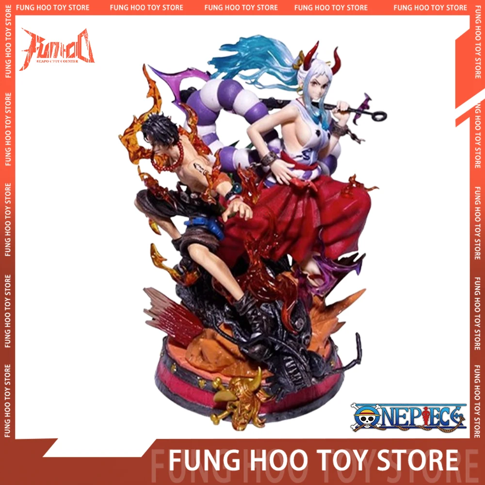 

30cm One Piece Anime Figure Portgas D Ace Yamato Gk Action Figurine Model Pvc Statue Doll Collection Decoration Desk Toys Gifts