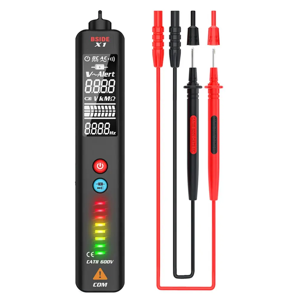 

BSIDE Three-mode Smart Multimeter X2 Electric Pen Infrared Thermometer Flashlight Lighting Multi-purpose Instrument