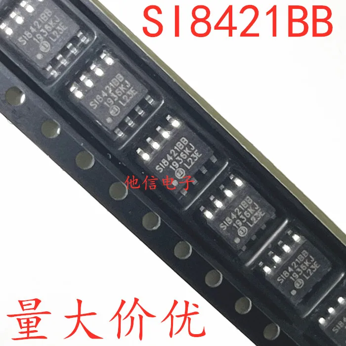 

free shipping SI8421 SI8421BB SI8421-B-IS SOP8 10PCS