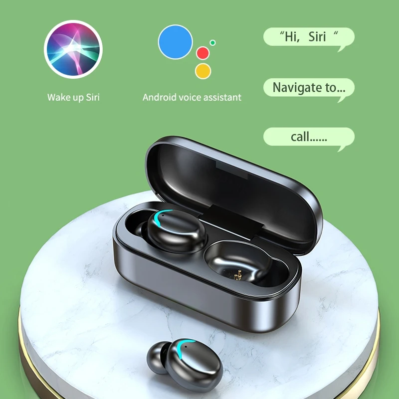 Беспроводные Bluetooth-наушники Tws-наушники Мини Bluetooth V5.1 басовые стереонаушники HD