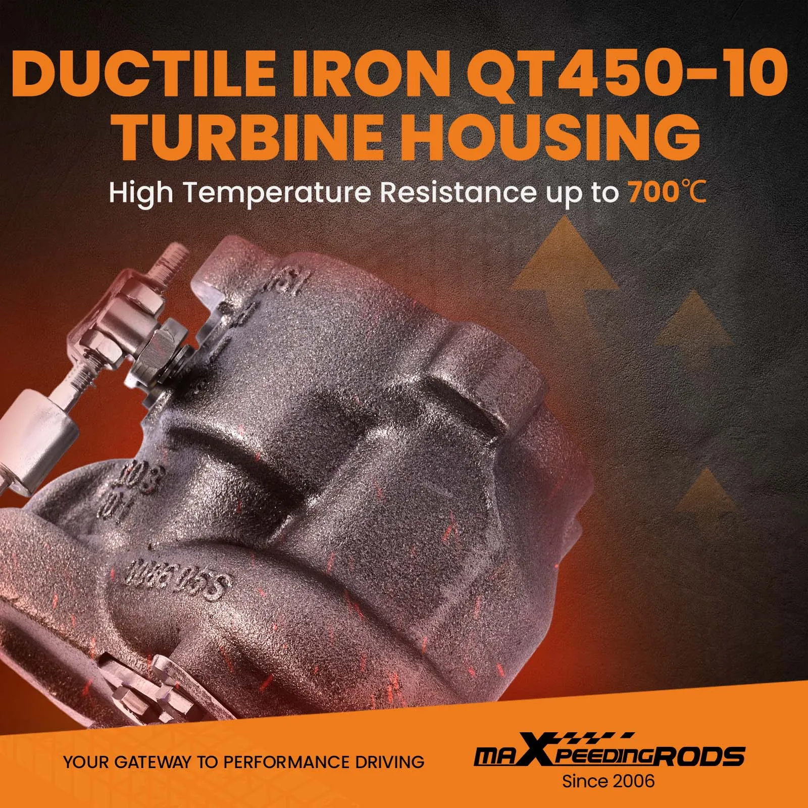 K04-015 Турбокомпрессор для Audi A4 A6 Quattro 1.8T VW Passat 1.8L 53049700015 53039880073 53039880029