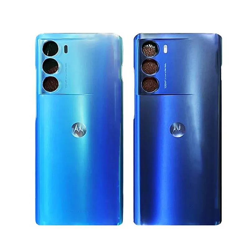 Для Motorola Moto G200 5g задняя крышка батарейного отсека панель корпуса запасная